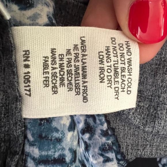 Ulla Johnson Lila Blouse - Indigo, Sz 10, NWT - Picture 8 of 8